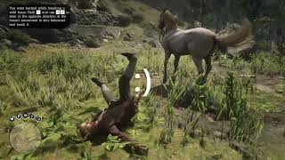 rdr2  Rare Perlino Andalusian horse [upl. by Aneer754]