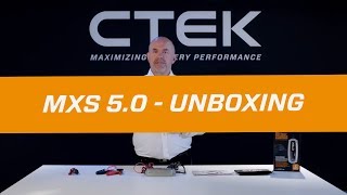 Tutorials  CTEK MXS 50  Unboxing [upl. by Naul]