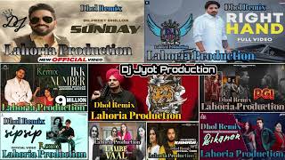 New December 2023 Nonstop Mashup Bhangra New Dhol Remix Punjabi Songs Dj Jyot By Lahoria Production [upl. by Elfont]