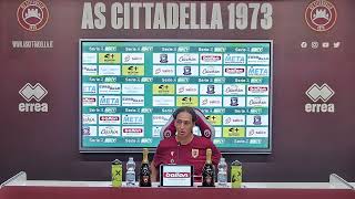 INTERVISTE POST GARA AS CITTADELLA vs AC REGGIANA [upl. by Dillon563]