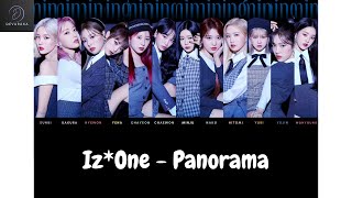 IzOne  Panorama Piano Cover amp Lyrics [upl. by Aikenahs]