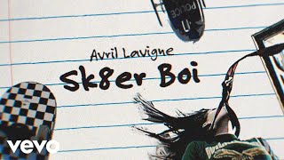 Avril Lavigne  Sk8er Boi Official Lyric Video [upl. by Nay]