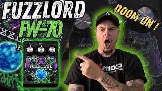 DOOM METAL APPROVED  Fuzzlord Effects  FW70 [upl. by Ellenwahs]