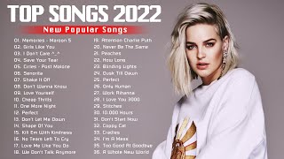 Top 50 Songs of 2022 🔸🔸🔸 Best English Songs 2022 🔸🔸🔸 Best Hits Music on Spotify [upl. by Ellette212]