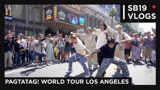 SB19 VLOGS PAGTATAG World Tour Los Angeles [upl. by Kuehnel874]