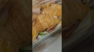 Croissant sandwichesyumshorts short shortsvideo [upl. by Azyl486]