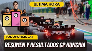 F1 HOY RESUMEN Y RESULTADOS DE LA CARRERA [upl. by Stroud]