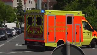 Herne viele Einsatzfahrten in Herne von Feuerwehr Rettungsdienst und Polizei 2672024 [upl. by Anitsirt]