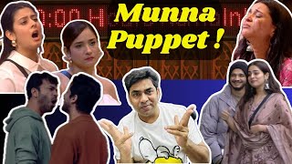 Bigg Boss 17 Munawar Puppet Ayesha Khan Mannara Drama Abhishek shame Vicky Ankita Anurag OUT [upl. by Simon762]