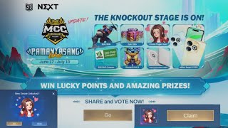 How to get Free Emote  Finger Heart emote in Mobile Legends MCC Website Heated Event [upl. by Feeley]