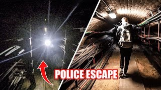 Escaping Police in London UNDERGROUND TUNNELS [upl. by Arihsa]