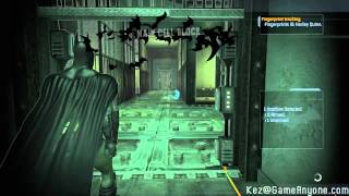 Batman Arkham Asylum  Tracking Harleys Fingerprints 14 [upl. by Nyletak]