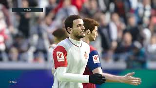 CA OSASUNA  GIRONA FC PES 21 GAMEPLAY LINEUPS MATCH [upl. by Pesek]