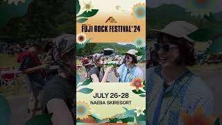 苗場で迎える夏休み🌋🌻 FEEL FUJI ROCK🍻 fujirock フジロック [upl. by Eeliak]