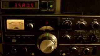 W1AW ARRL Morse Code Practice for Radio Amateurs on TS520S [upl. by Fleisig645]