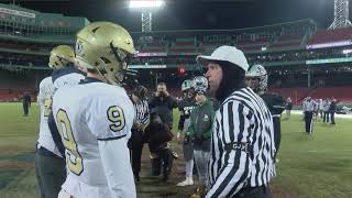 FoxboroughMansfield Football at Fenway Park [upl. by Ahsitaf]