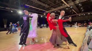 NK NADB Hoofdklasse Ballroom Finale Quickstep [upl. by Suhpoelc]