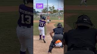 1st Dinger Kasen hits his 1st HomeRun it’s the game winner Baseball HR MA2tv [upl. by Nawj]