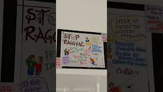 Anti Ragging poster competition MedicoMishtii [upl. by Jasmin]