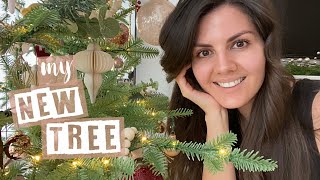 Decorating my Christmas Tree 2020  Rachael Jade [upl. by Olav860]