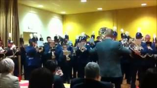 NieuwJaars Concert 2014 Schutterij en Fanfare Mars Bagatel [upl. by Adihaj]