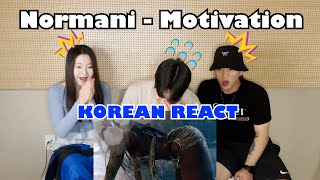 Korean React To Normani  Motivation MV ❗❗ [upl. by Ennairek]