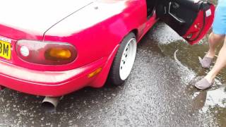 Mazda Mx5 Exhaust Sound [upl. by Francesca]