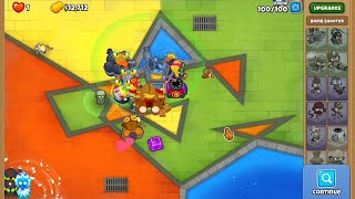 BTD6  2 MegaPops Chimps with Recursive Cluster [upl. by Nelehyram]