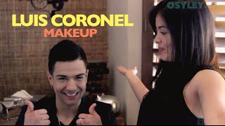 LUIS CORONEL Makeup ♡ Detrás de Cámaras ♡ OSYLEY [upl. by Alletse]