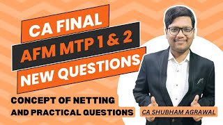 New Questions  CA Final MTP May 24 Exams  AFM  MCQs  Case Scenario  CA Shubham Agrawal  ICAI [upl. by Lucania898]