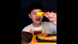 Bonggil eats in the best way 😋🍤🍜mukbang asmr koreanfood noodles eatingbonggil bonggilasmr🤤🥢 [upl. by Allicerp]