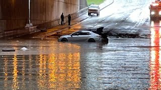 Flooding reported across metro Atlanta [upl. by Eniowtna]