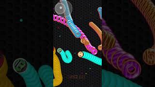 Cacing Terbesar Superhero Oikoyo  Worms Zone Slither Snake Game io 96344 [upl. by Alrrats340]