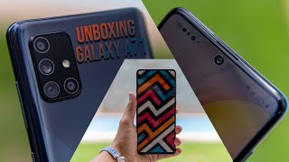 Samsung Galaxy A71 I UNBOXING en ESPAÑOL [upl. by Nnorahs]