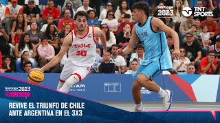 🏀🇨🇱 Espectacular victoria de Chile sobre Argentina en Básquet 3x3 COMPLETO [upl. by Engvall222]