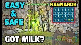 Ark SHOWING MY FRIEND HOW TO GET EASY WYVERN MILK ON RAGNAROK  Small Tribe Official PvP [upl. by Parrish317]