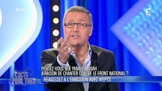 Yannick Noah provoque la colère de Marine Le Pen  LEmission pour Tous  04032014  EPTS [upl. by Iris]