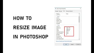 How to resize image in Photoshop  Easy Steps [upl. by Anihcak640]