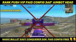 PUBG LITE 360 AIM BOT CONFIG  PUBG LITE HIGH DAMAGE NO RECOIL CONFIG [upl. by Llenyr]