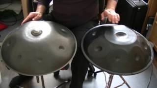 Hang Handpan Tutorial for Beginners Part 1  Time Signature [upl. by Ardnovahs]