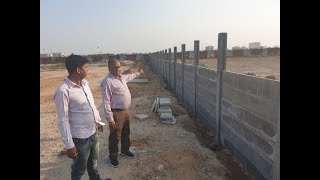 LOW COST  PRECAST RCC BOUNDARY WALL  9 FEET HEIGHT RCC WALL  PRECAST WALL MANUFACTURERS [upl. by Eednyl115]