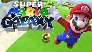 Super Mario Galaxy FIRST PLAYTHROUGH Space Junk Galaxy  Ball Minigame [upl. by Namyaw556]