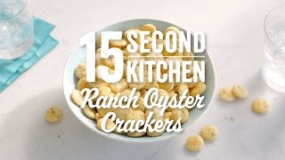 Ranch Oyster Crackers Recipe [upl. by Riebling]