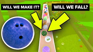 MARBLE RACE WITH INTENSE TIGHT ROPE  Marble World [upl. by Jerald]