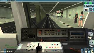 Trainz Simulator 2010  Pražské metro C [upl. by Donadee]