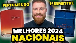 Os 10 MELHORES PERFUMES NACIONAIS lançados em 2024 até agora  Perfumes Masculinos [upl. by Gareri789]