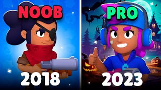 Hyra 20182023 Brawl Stars 🔥 0 To 100K Trophies 🏆 [upl. by Evets]