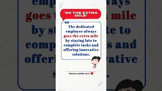 📚 Go the extra mile idioms [upl. by Deloria295]