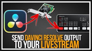 How To Send Davinci Resolve Output To Your Livestream [upl. by Fleming819]