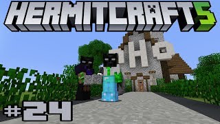 HERMITCRAFT SEASON 5 MINECRAFT 24  NEW NHO BASE ISLAND OF DOOM NHO [upl. by Aveline108]